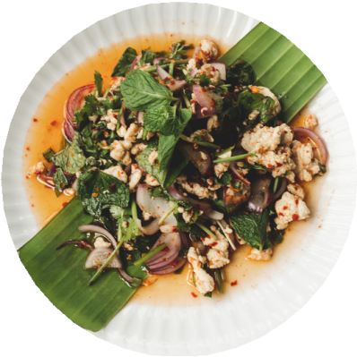 chicken labb salad chicken labb salad