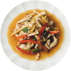 stir fried chicken